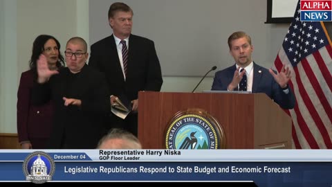 LIVE: Republicans react to budget projections showing $3 billion deficit in the coming years