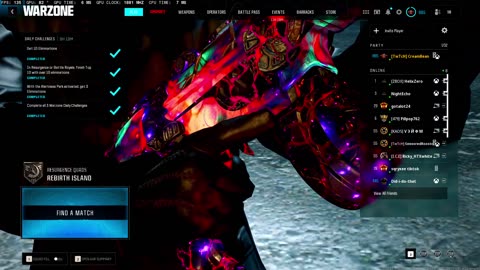 NEW WARZONE RUMBLE AND KICK STREAMER