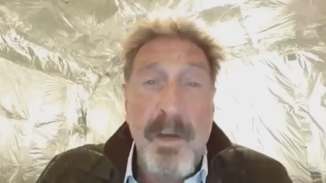 One of John McAfee’s final messages to the world