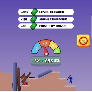 Bazooka Boy Game Level 60