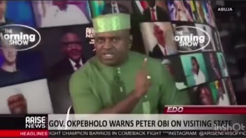 Andy Orihe dimma finished Governor of Edo state today