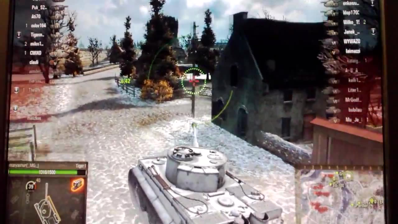 matyashun - WoT - Tiger 1 (5 kill) 2017 jul