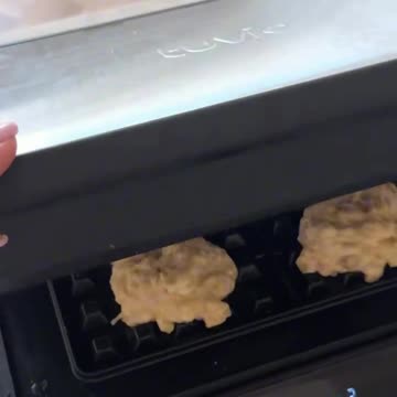 Те самые банановые вафли за 5 минут 🍌🧇