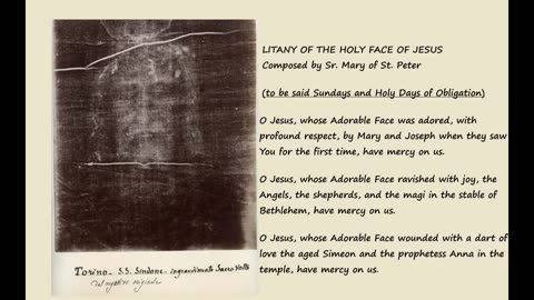 The Holy Face Devotion