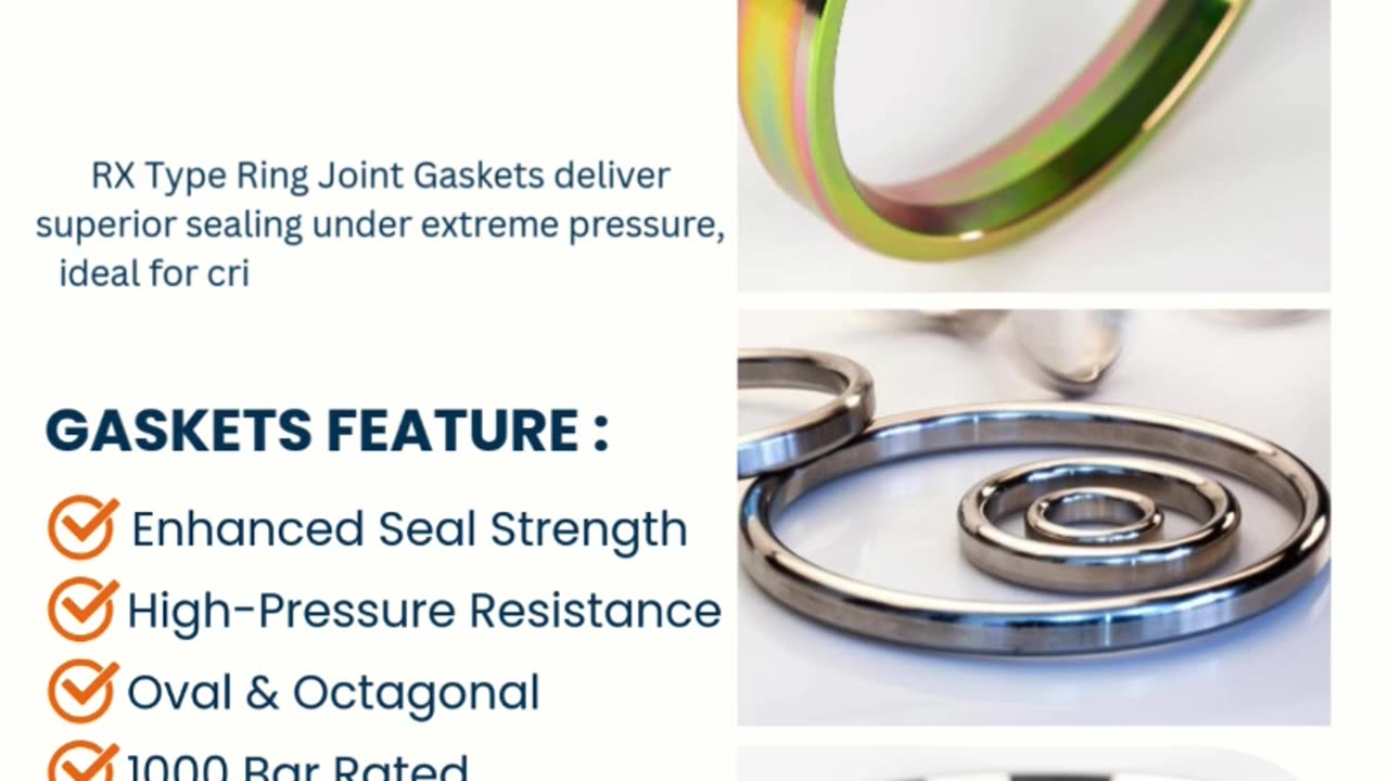 Experts Recommend RX Type Ring Joint Gaskets for Maximum Durability