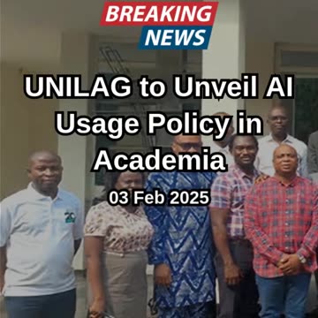 UNILAG to Unveil AI Usage Policy in Academia