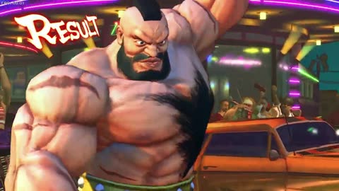 Streetfighter 4 (PC) - Vega vs Zangief