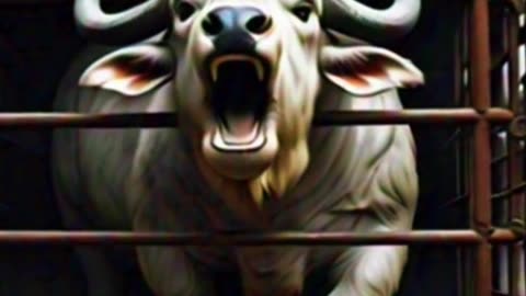"The Crying Buffalo: Why Everyone Ran Away in the Village!" #Ai #Buffalo #farmer