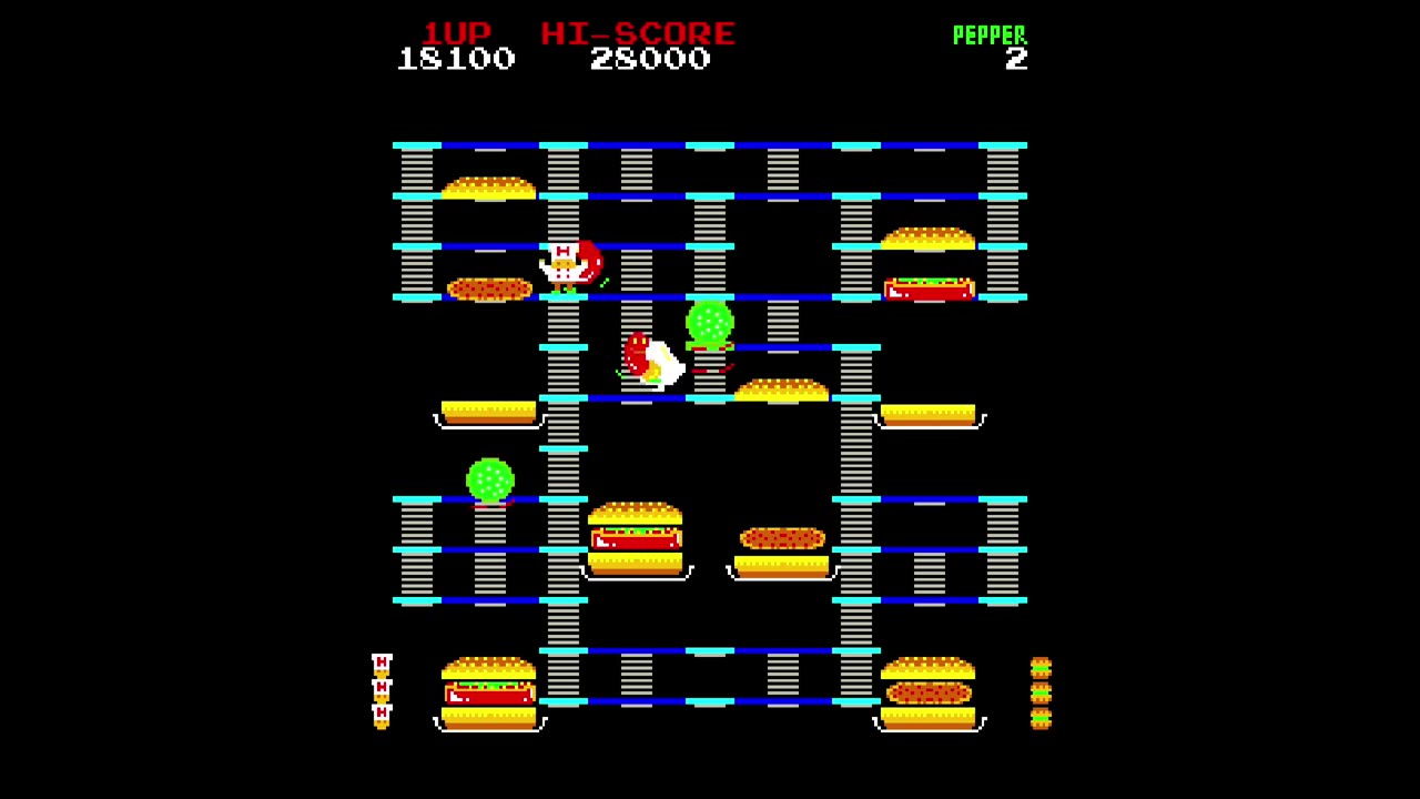 BurgerTime Arcade on MiSTer FPGA