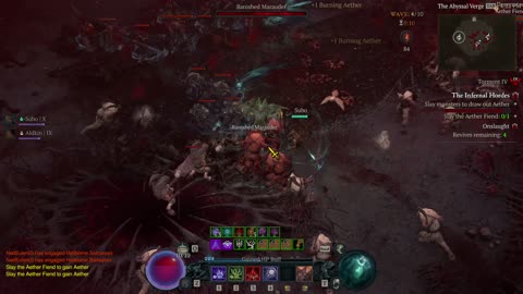 Diablo IV Torment IV Necromancer Internal Hordes