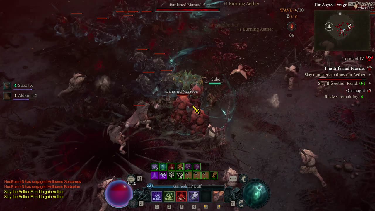Diablo IV Torment IV Necromancer Internal Hordes