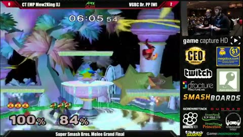 Apex 2014 - CT EMP Mew2King vs VGBC Dr. PeePee - Grand Finals - SSBM