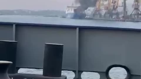 🇹🇷 📰 The Turkish ship in Odessa was hit