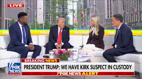 . @POTUS says he will attend Charlie Kirk's funeral: He "should not be having a funeral right now.