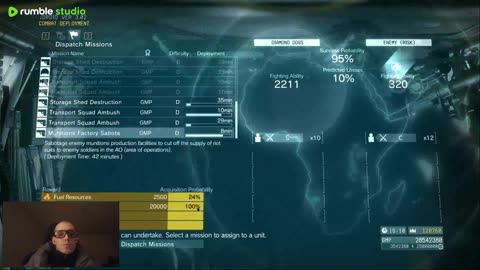 MIKE SAHA LIVE With MGSV TPP Gameplay