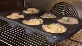 Mini brioche salée jambon fromage #Shorts
