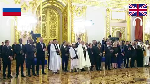 Putin’s Address to New Foreign Ambassadors at the Kremlin | RU-EN