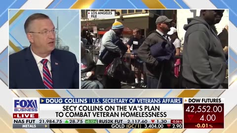 Collins, the secretary of VA, attacks the media for "shameful" VA lying.