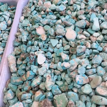 20250707-2 Turquoise Rough: Geologic Lucky Bag Blind Box in Stone