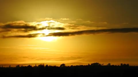 beautifull sunrise Time laps unedited no copyright video Hamilton, New Zealand