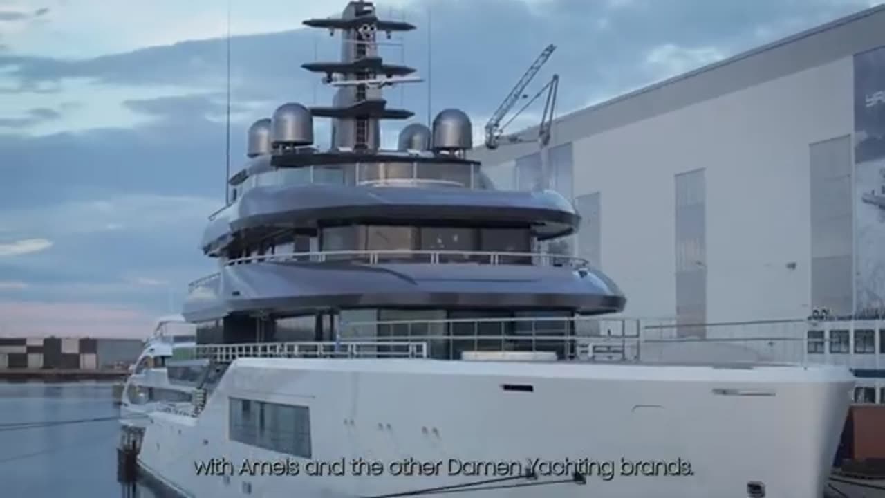 Amels 80 inside the craft