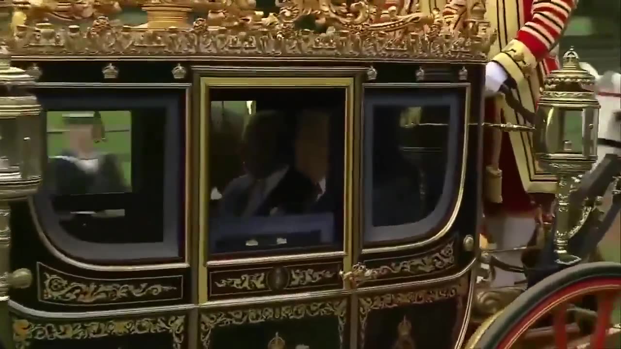 President Trump and Melania Trump make history, are transported with King Charles and Queen Camille