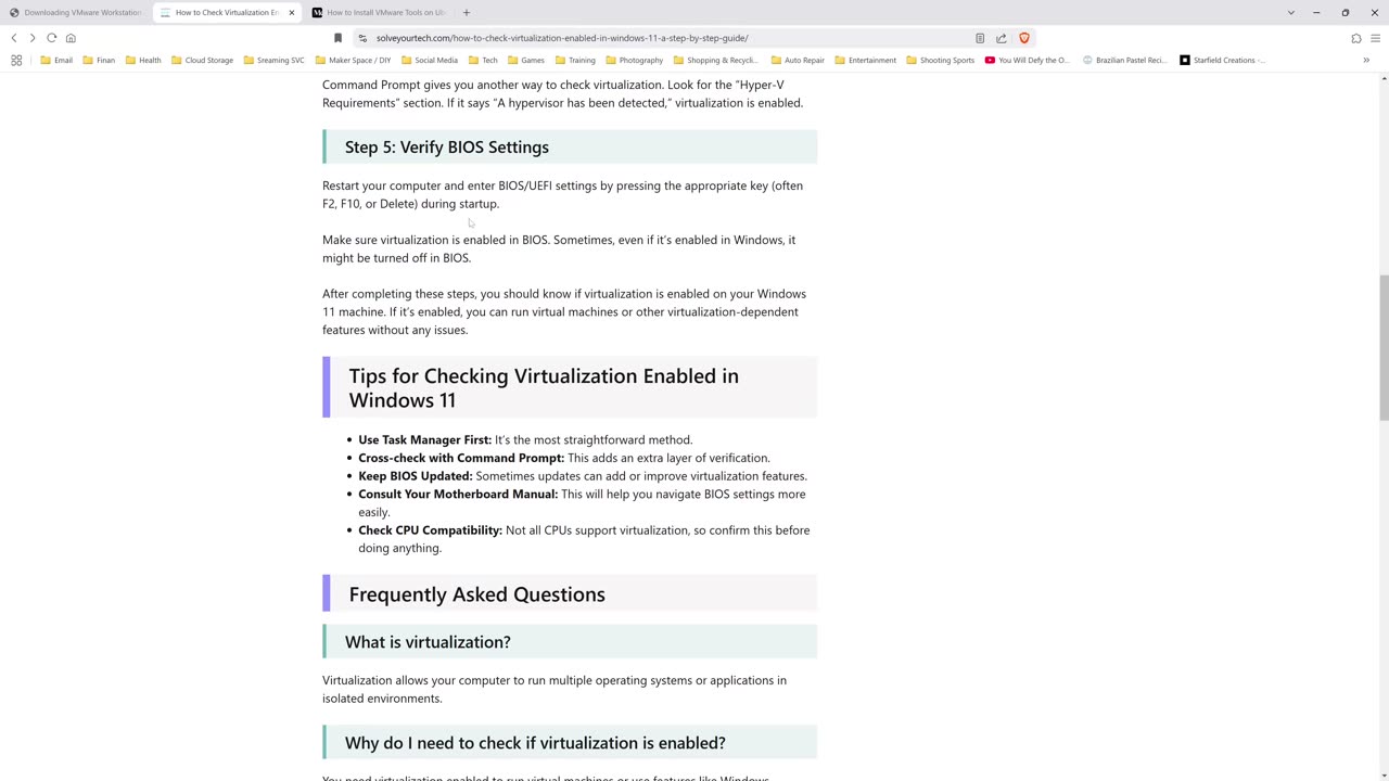 Install VMware workstation prod and create a Linux (Kubuntu) virutal machine