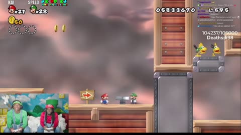 🍄KAI X SPEED DAY 3🍄SUPER MARIO BROS MARATHON🍄NOT ENDING UNTIL WE BEAT IT🍄