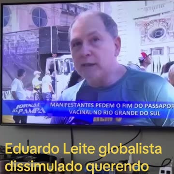 Eduardo Leite é cúmplice do narcopetismo no plano de destruir o povo meritocratico e a cultura gauchos