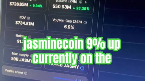 jasmycoin jasmy crypto news today bitcoin #fyp