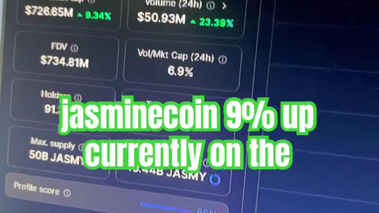 jasmycoin jasmy crypto news today bitcoin #fyp