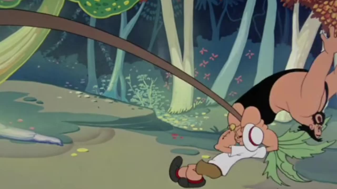 Safari So Good - Popeye (1947)