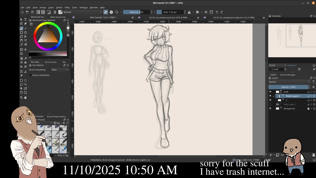 Chill and Draw / drawing whatever I can and wingin it