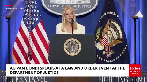 FULL REMARKS: AG Pam Bondi Details Efforts To Deport Criminal Illegal Immigrants,