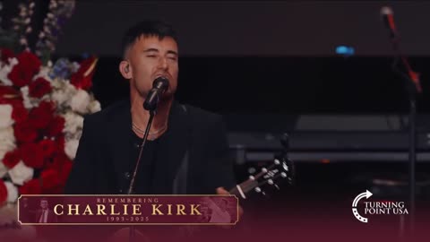 Hymn Of Heaven - Phil Wickham at the Memorial of Charlie Kirk