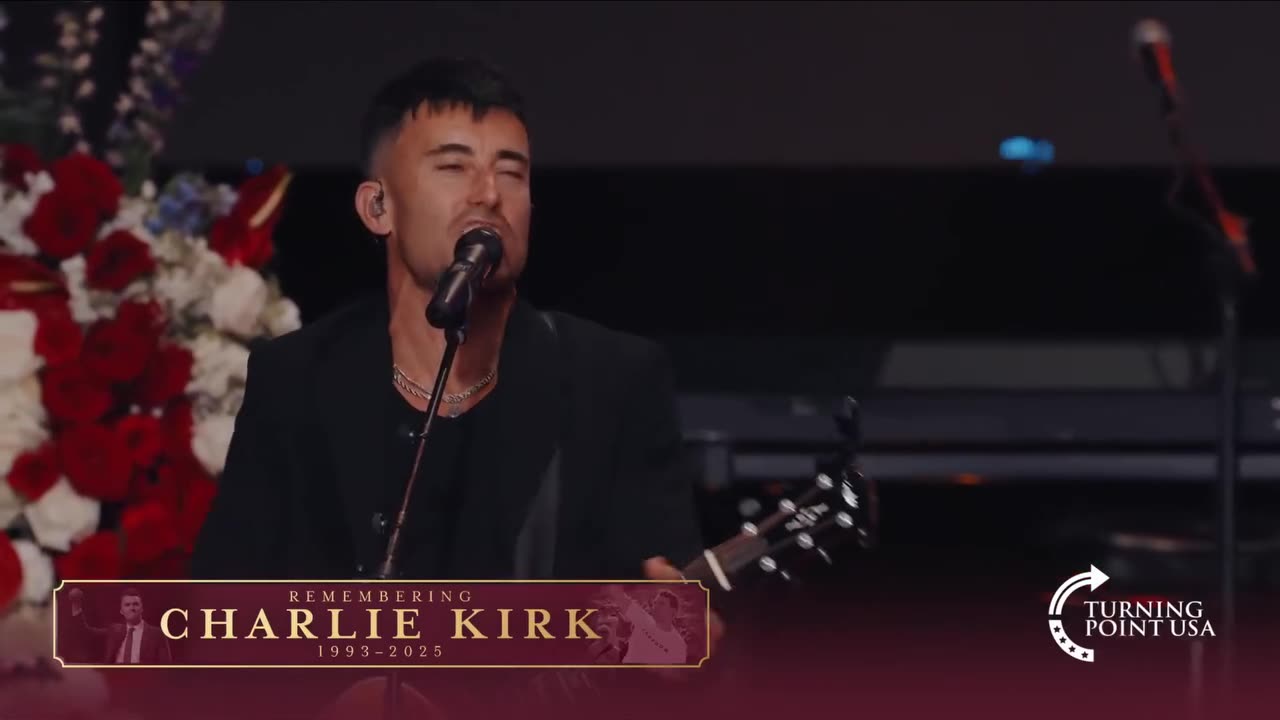 Hymn Of Heaven - Phil Wickham at the Memorial of Charlie Kirk