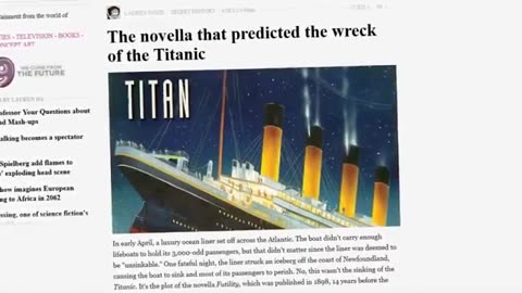 THE FEDERAL RESERVE AND THE TITANIC