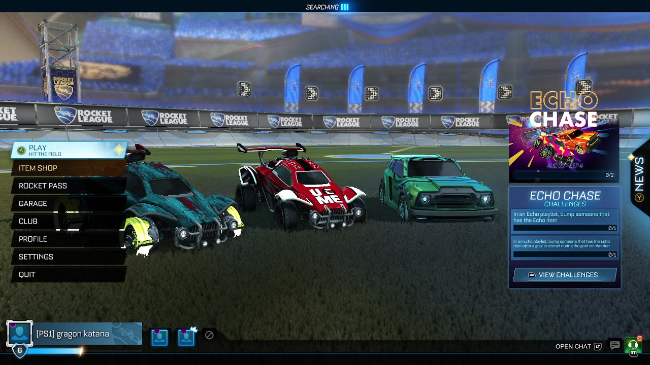 getting in some rocket see if there any improvment