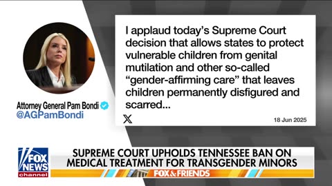 Supreme Court sides with Tennessee's ban on transgender care for minors