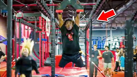 iShowSpeed Tries Ninja Warrior Training..