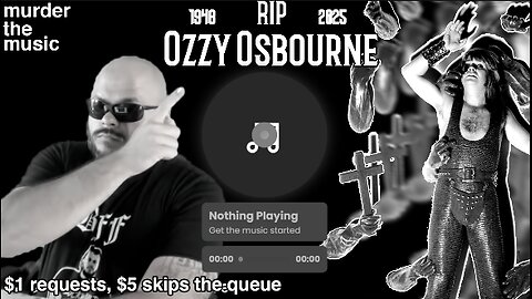MurderTheMusic RIP OZZY