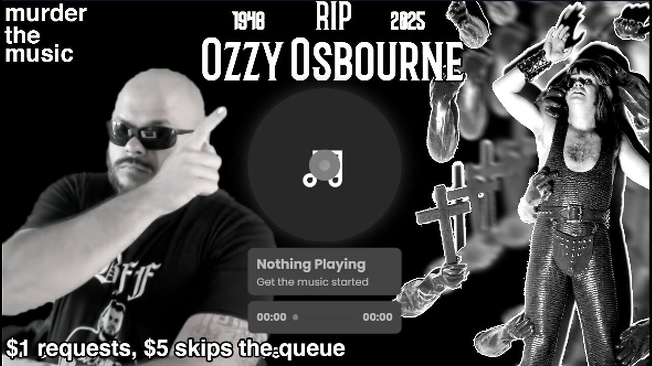 MurderTheMusic RIP OZZY