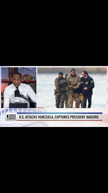 Stephen A. Smith CALLS OUT Those Criticizing Maduro Capture