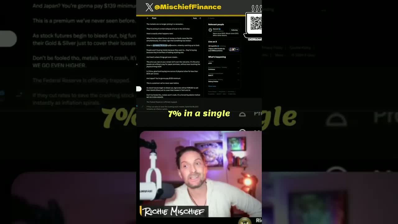 Gold & Silver EXPLODE: US Dollar Collapse Imminent?! #shorts