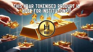 This HBAR Tokenised Product Is HUGE For INSTITUTIONS!!!