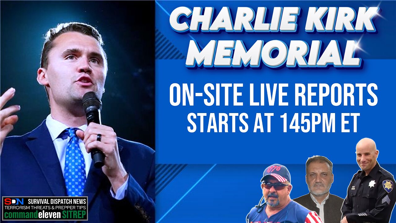 LIVE at 1:45 PM ET: Coverage of Charlie Kirk’s Memorial EP590