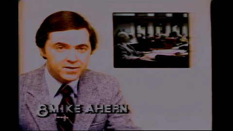 February 11, 1982 - Beginning of WISH Late Newscast with Mike Ahern