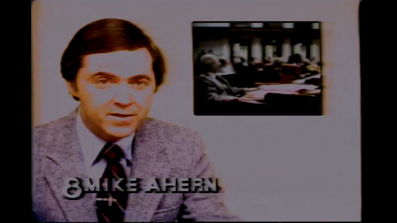 February 11, 1982 - Beginning of WISH Late Newscast with Mike Ahern