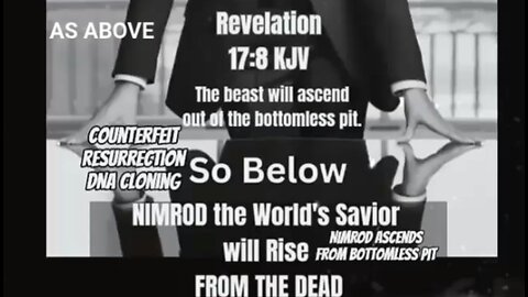 Genesis 3:15 Seed War World Ushering in Their "Savior" Antichrist Nimrod Counterfeit Resurrection