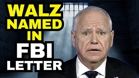 Tim Walz Accused In FBI Letter